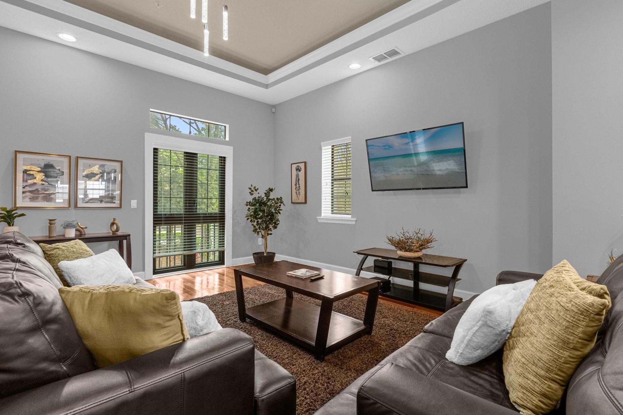Cozy & Elegant 4Br Enchanted Townhouse - 1 Mile To Disney With Resort Pool, Gym, & Jacuzzi Орландо Экстерьер фото